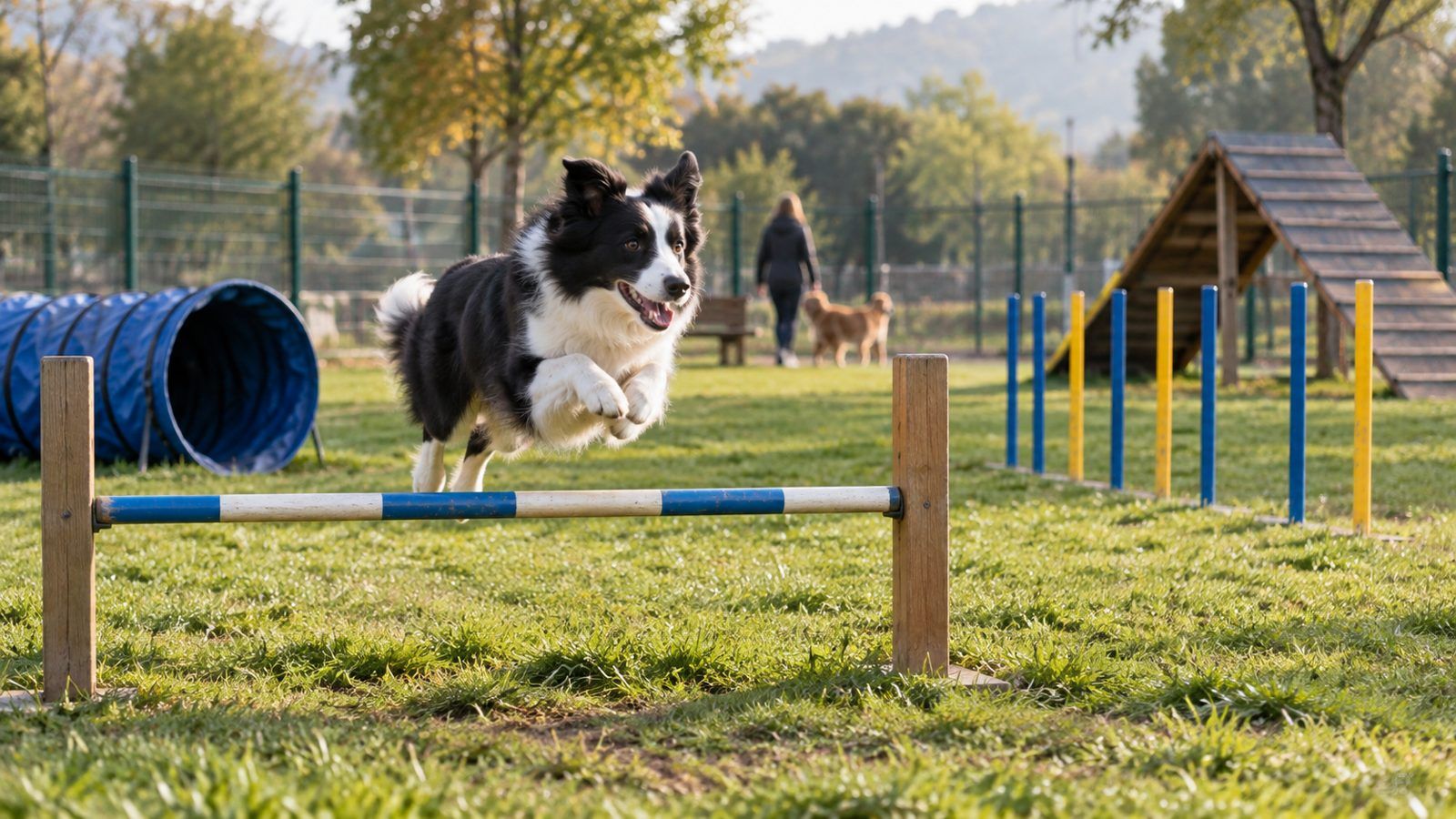 Area cani con percorso agility